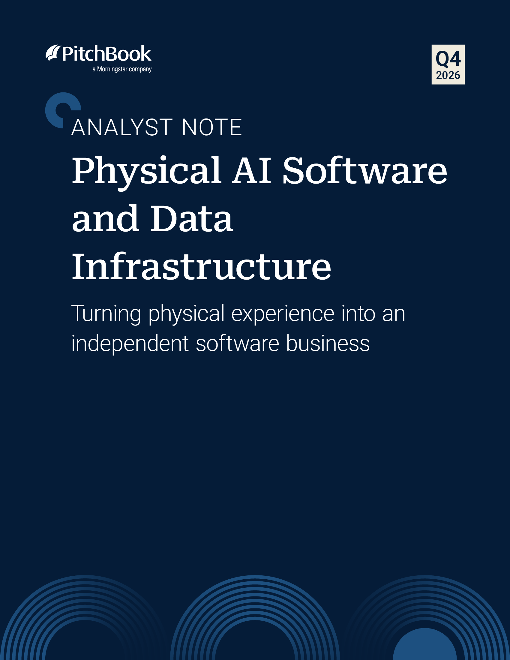 Physical AI Software and Data Infrastructure