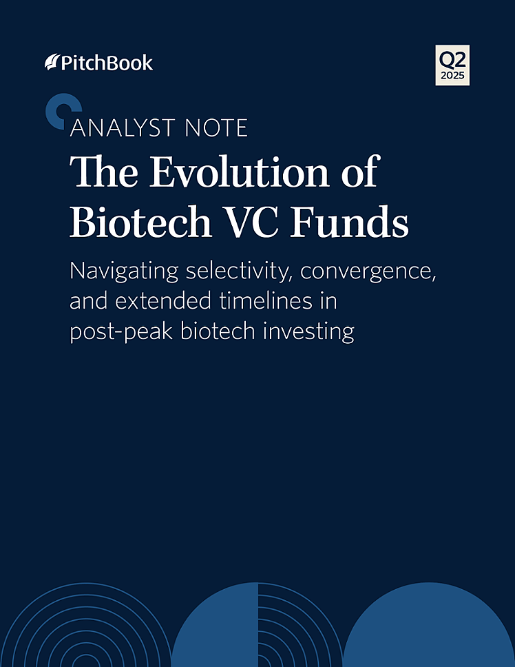 PitchBook Analyst Note: The Evolution of Biotech VC Funds