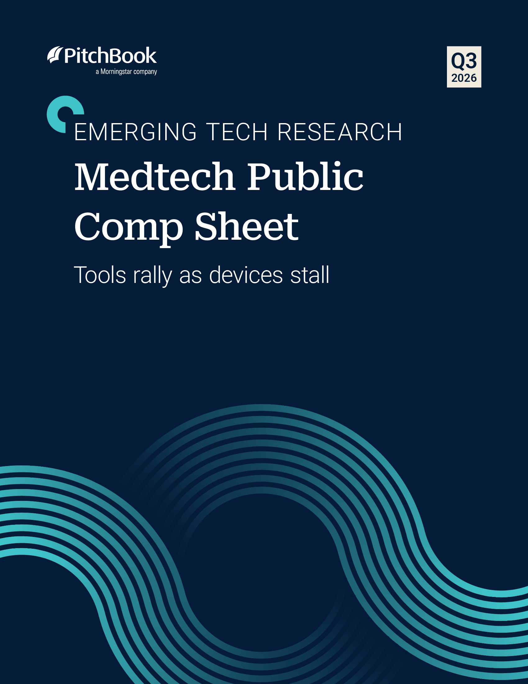 Medtech Public Comp Sheet: Tools Rally as Devices Stall