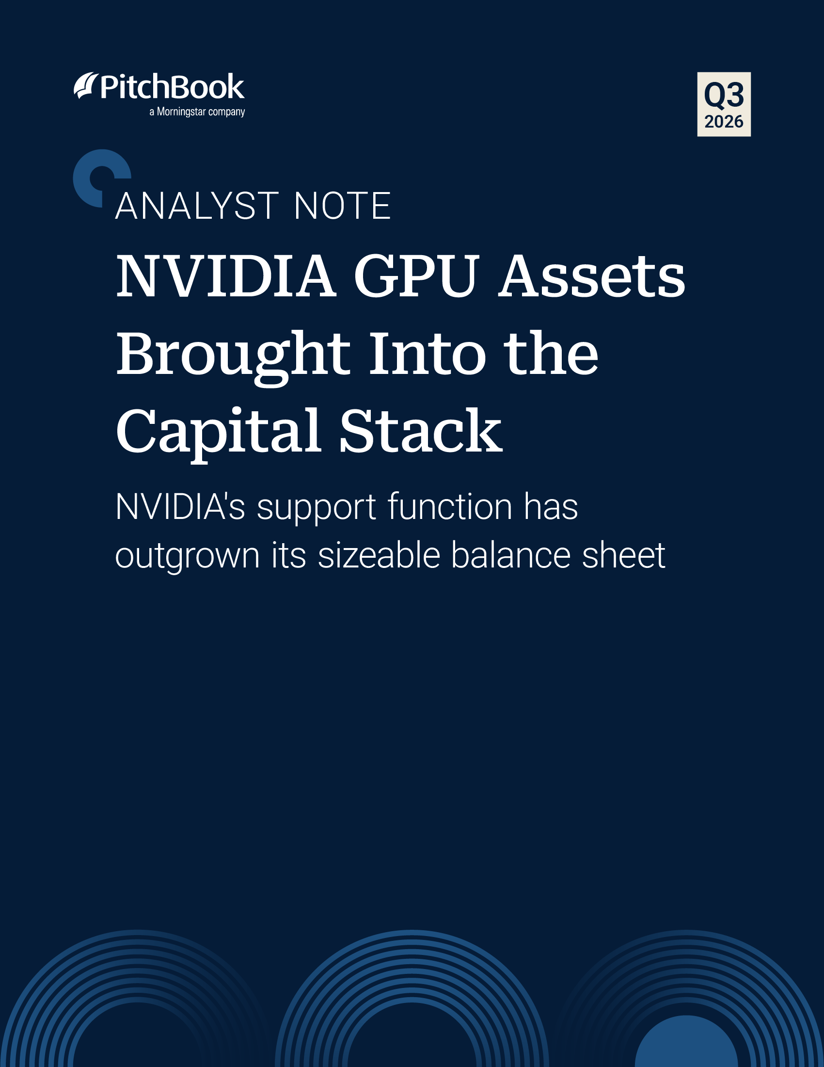 NVIDIA GPU Assets Brought Into the Capital Stack