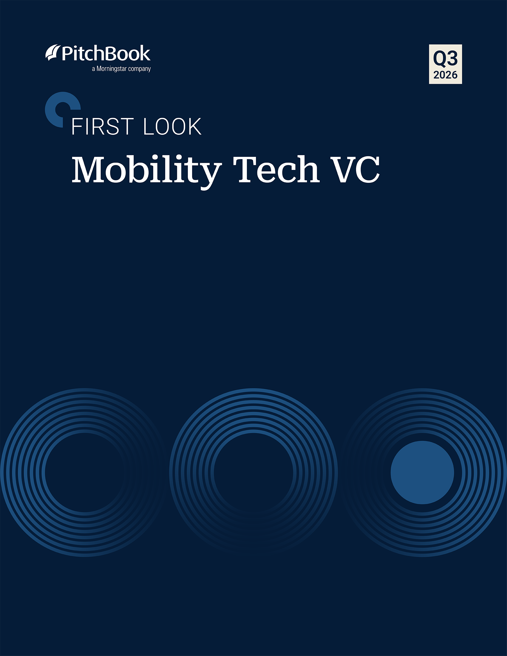 Mobility Tech VC First Look