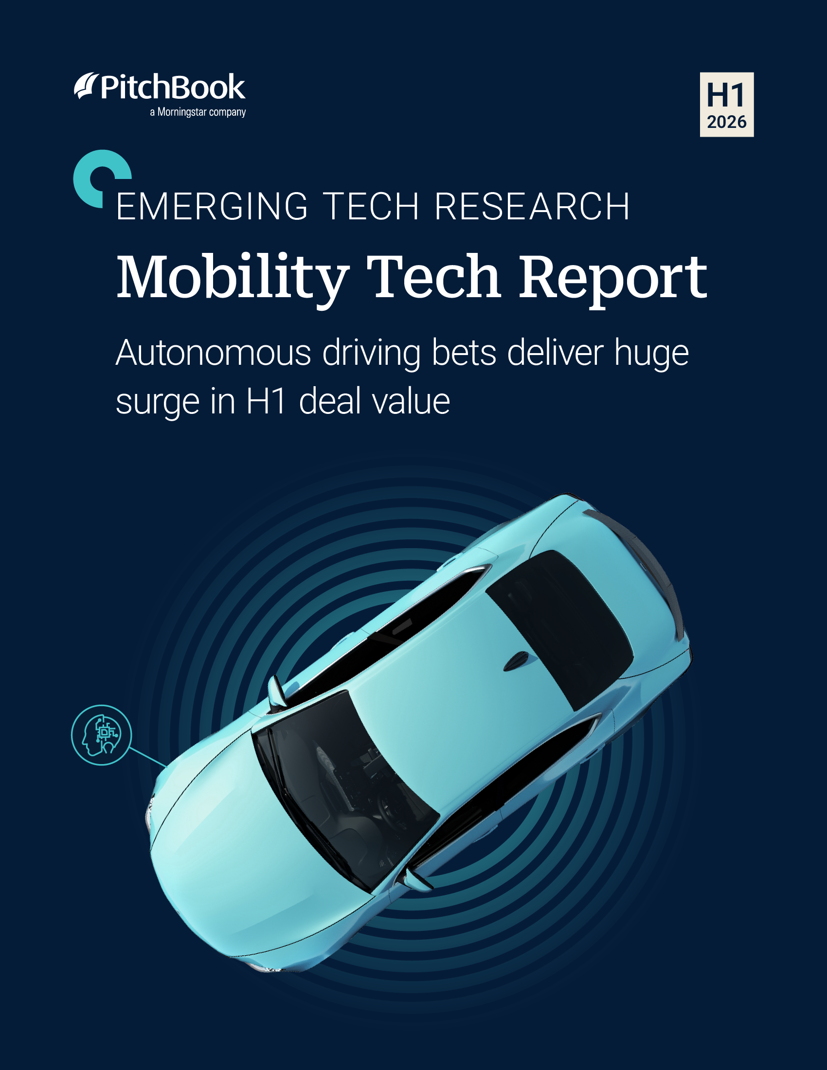 Mobility Tech Report: Autonomous Driving Bets Deliver Huge Surge in H1 Deal Value