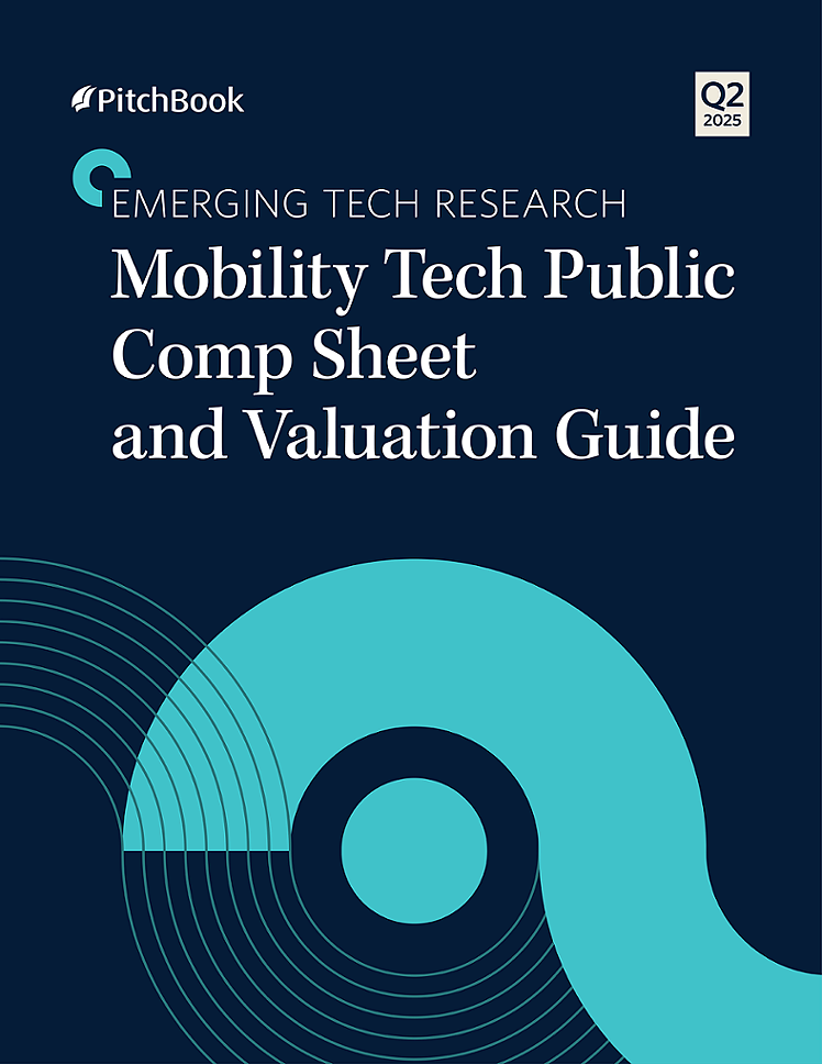 Mobility Tech Public Comp Sheet and Valuation Guide