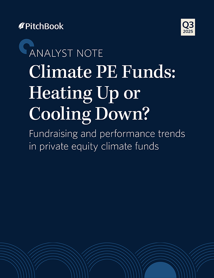 PitchBook Analyst Note: Climate PE Funds: Heating Up or Cooling Down?