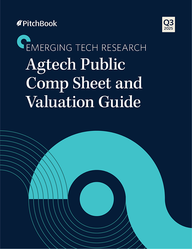 Agtech Public Comp Sheet and Valuation Guide